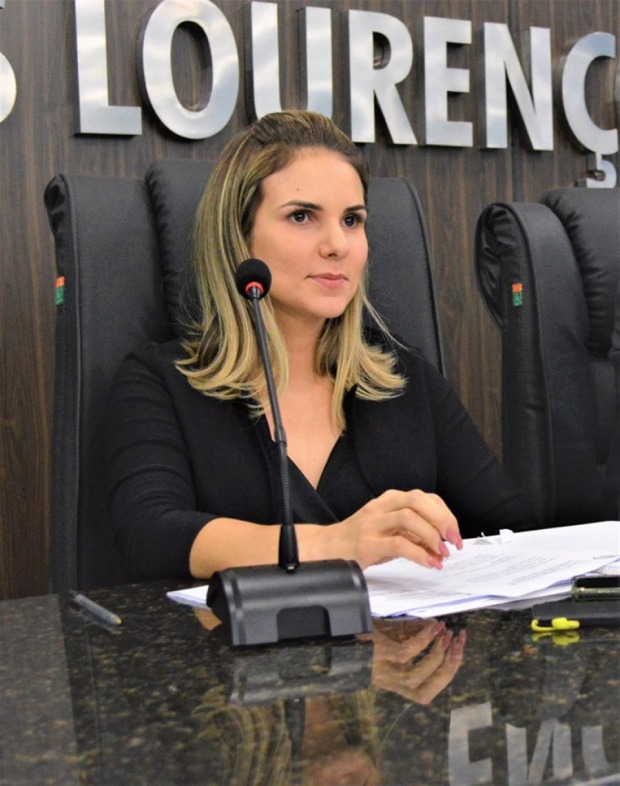 Carla Redano é presidente da Câmara Municipal de Ariquemes (Foto: Divulgação)