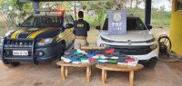 PRF APREENDE MAIS DE 55 QUILOS DE COCA&Iacute;NA NA BR - 364 PR&Oacute;XIMO A JARU, VEJA O V&Iacute;DEO - Foto: ASSESSORIA