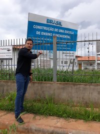 DENUNCIA: CONSTRU&Ccedil;&Atilde;O DE ESCOLA DE MAIS UM MILH&Atilde;O E QUATROCENTOS MIL EST&Aacute; ABANDONADA EM ARIQUEMES - Foto: EDIRCEU LIMA