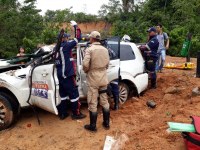 TIZIU E ASSESSORES PASSAM BEM AP&Oacute;S SOFREREM GRAVE ACIDENTE NA BR - 364 - Foto: ASSESSORIA