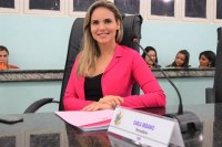 VEREADORA CARLA &Eacute; A 1&ordf; MULHER A ASSUMIR PRESID&Ecirc;NCIA DA C&Acirc;MARA MUNICIPAL EM ARIQUEMES - Foto: ASSESSORIA