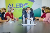 PRESIDENTE ALEX REDANO DISSE  QUE APOIA O "MOVE VAREJO" E DESTACA A UNI&Atilde;O DO COM&Eacute;RCIO - Foto: ASSESSORIA