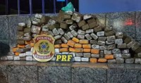 MOTORISTA &Eacute; PRESO COM 135 QUILOS DE MACONHA NA BR - 364 - Foto: ASSESSORIA