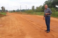 DEPUTADO ADELINO FOLLADOR FISCALIZA OBRAS DO TB- 40 E COBRA PONTE PARA ALTO PARA&Iacute;SO - Foto: EDIRCEU LIMA
