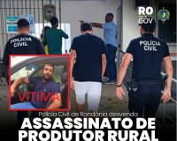 POL&Iacute;CIA CIVIL PRENDE NETO DO PREFEITO DE NOVA UNI&Atilde;O ACUSADO DE MANDAR MATAR PRODUTOR RURAL - Foto: ASSESSORIA