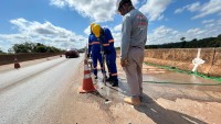 DNIT LIBERA TR&Acirc;NSITO NA PONTE DO CANDEIAS AP&Oacute;S QUASE CEM DIAS INTERDITADA - Foto: ASSESSORIA
