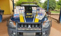 PRF APREENDE CARRO COM MAIS DE 70 QUILOS DE COCA&Iacute;NA - Foto: ASSESSORIA PRF