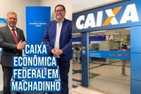 DEPUTADO PROMETE E N&Atilde;O CUMPRE, POPULA&Ccedil;&Atilde;O COBRA AG&Ecirc;NCIA DA CAIXA ECON&Ocirc;MICA EM MACHADINHO - Foto: MACHADINHONEWS
