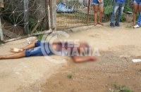 HOMEM &Eacute; ASSASSINADO NO SETOR - 09 EM ARIQUEMES - Foto: YESMANIA