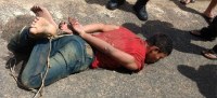 LADR&Otilde;ES S&Atilde;O PRESOS E SURRADOS POR POPULA&Ccedil;&Atilde;O - Foto: REDETV