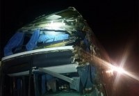 ACIDENTE NA BR - 364 ENVOLVENDO CAMINH&Atilde;O BOIADEIRO E &Ocirc;NIBUS DA EUCATUR MATA UMA PESSOA - Foto: RONDONAGORA