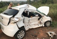 ACIDENTE NA BR - 364 MATA TR&Ecirc;S PESSOAS, VEJA AS FOTOS - Foto: jaruonline