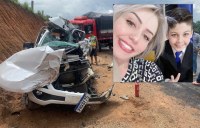 ACIDENTE NA RO - 460 PR&Oacute;XIMO A BURITIS TIRA A VIDA DE M&Atilde;E E FILHO - Foto: EDIRCEU LIMA