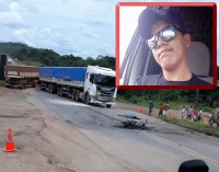 JOVEM PERDE A VIDA EM ACIDENTE ENVOLVENDO MOTO E CARRETA PR&Oacute;XIMO A ARIQUEMES - Foto: RONDONIAVIP