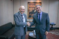 SENADOR CONF&Uacute;CIO MOURA ANUNCIA  OBRA DA BR-364, SER&Atilde;O GERADOS MAIS DE 50 MIL EMPREGOS - Foto: ASSESSORIA