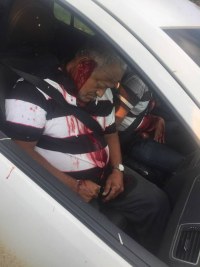 UM &Eacute; EXECUTADO E OUTRO &Eacute; GRAVEMENTE FERIDO NA BR - 421, ATEN&Ccedil;&Atilde;O IMAGENS DE ALTO IMPACTO - Foto: COM INFORMA&Ccedil;&Otilde;ES DO ARIQUEMES 190