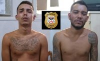 POL&Iacute;CIA CIVIL PRENDE DUPLA DE FUGITIVOS DE ARIQUEMES QUE ESTAVAM ASSALTANDO EM GUAJAR&Aacute; - Foto: PORTAL GUAJAR&Aacute;