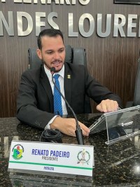 PRESIDENTE DA C&Acirc;MARA VEREADOR RENATO PADEIRO CONFIRMA QUE IR&Aacute; DISPUTAR A PREFEITURA EM ARIQUEMES - Foto: EDIRCEU LIMA