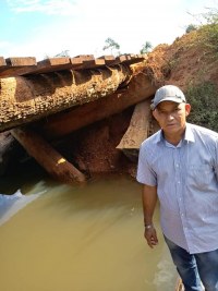 VEREADOR VANILTON PEDE A RECUPERA&Ccedil;&Atilde;O DA LC - 70 E PONTE DO RIO S&Atilde;O FRANCISCO NA BR - 421 - Foto: EDIRCEU LIMA
