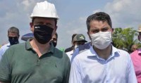 SENADOR MARCOS ROG&Eacute;RIO ANUNCIA CONCLUS&Atilde;O DA PONTE SOB O RIO ABUN&Atilde; E DESTACA EMPENHO DE BOLSONARO - Foto: ASSESSORIA