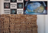 DENARC APRENDE MAIS DE 800 QUILOS DE MACONHA E PRENDE SEIS TRAFICANTES - Foto: RONDONIAGORA