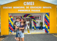 MAIS DE 200 CRIAN&Ccedil;AS SER&Atilde;O BENEFICIADAS COM A NOVA CRECHE DO BAIRRO COM JESUS EM ARIQUEMES - Foto: ASSESSORIA