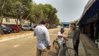 VEREADOR JOEL DA YAMAHA DIZ QUE AP&Oacute;S UMA D&Eacute;CADA ACESSO AO CAMEL&Oacute;DROMO DE ARIQUEMES &Eacute; ASFALTADO - Foto: EDIRCEU LIMA
