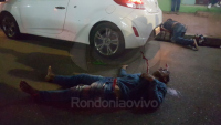 LADR&Otilde;ES ROUBAM SUPERMERCADO E MORREM AP&Oacute;S TROCAREM TIROS COM A POL&Iacute;CIA MILITAR - Foto: RONDONIAOVIVO