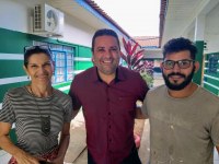 VEREADOR AMALEC VIABILIZA RECURSOS PARA REFORMAR COZINHA E REFEIT&Oacute;RIO E PINTAR ESCOLA PEDRO LOUBACK - Foto: EDIRCEU LIMA