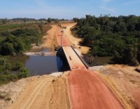 REDANO DIZ QUE CABECEIRAS DAS PONTES DA RO - 257 PRECISAM SER ASFALTADAS ANTES DAS CHUVAS - Foto: ASSESSORIA