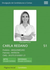 CANDIDATURA DE CARLA REDANO A PREFEITA &Eacute; DEFERIDA PELA JUSTI&Ccedil;A ELEITORAL DE ARIQUEMES - Foto: ASSESSORIA