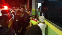 POLICIA MILITAR &Eacute; BALEADO NA TROCA DE TIROS COM LADR&Otilde;ES - Foto: RONDONIAOVIVO