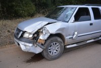 ACIDENTE ENTRE MOTO E CARRO NA "RO" PR&Oacute;XIMO A ARIQUEMES MATA IDOSO - Foto: G-1