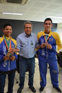 ATLETAS DE ARIQUEMES  GANHAM MEDALHAS NO CAMPEONATO MUNDIAL DE  KARAT&Ecirc; REALIZADO  NA IRLANDA - Foto: ASSESSORIA