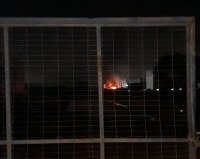 INC&Ecirc;NDIO ATINGE CAMINH&Atilde;O EM TRANSPORTADORA DE PORTO VELHO - Foto: Por G1 RO Porto Velho
