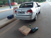 PRF APREENDE  MAIS DE TR&Ecirc;S QUILOS DE SKUNK NA BR - 364 - Foto: PRF