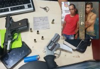 POL&Iacute;CIA PREDE DUPLA DE LADR&Otilde;ES  QUE ROUBOU DEZ MIL REAIS DE COMERCIANTE - Foto: RONDONIAGORA