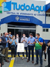 PRESIDENTE ALEX REDANO: "TUDO AQUI" AGORA &Eacute; REALIDADE EM ARIQUEMES - Foto: EDIRCEU LIMA