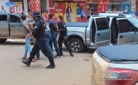 LADR&Otilde;ES QUE ROUBARAM E MATARAM HOMEM EM OURO PRETO S&Atilde;O PRESOS PELA PM DE JARU - Foto: JARUONLINE
