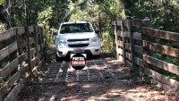 POL&Iacute;CIA CIVIL DE GUAJAR&Aacute; - MIRIM RECUPERA CAMINHONETE ROUBADA NO 5&ordm; BEC - Foto: Portal Guajar&aacute;/Flaviano Sales