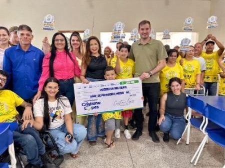 DEPUTADA FEDERAL CRISTIANE LOPES DESTINA 200 MIL PARA APAE, DINHEIRO J&Aacute; EST&Aacute; NA CONTA