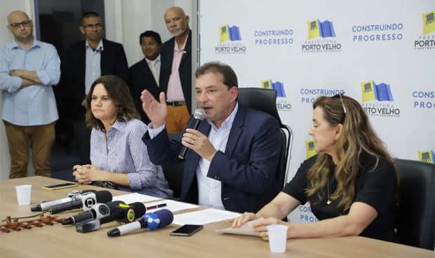 O prefeito Hildon Chaves decretou situa&ccedil;&atilde;o de emerg&ecirc;ncia no &acirc;mbito da sa&uacute;de p&uacute;blica no Munic&iacute;pio de Porto Velho (Foto: TUDORONDONIA)