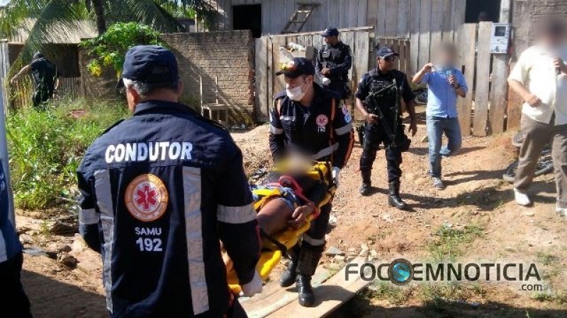 MARIDO  ATIRA NA CABE&Ccedil;A  DA ESPOSA NO BAIRRO  NOVA UNI&Atilde;O EM ARIQUEMES