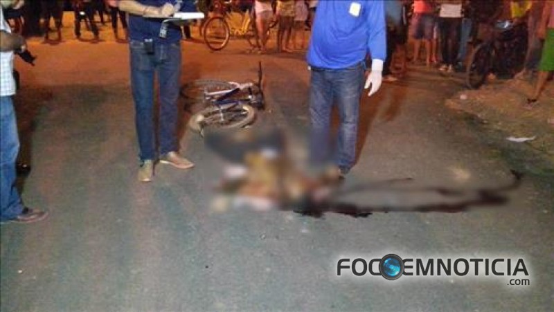 CICLISTA &Eacute; ASSASSINADO COM CINCO TIROS NO SETOR - 09 EM ARIQUEMES