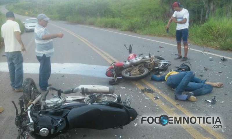 ACIDENTE ENVOLVENDO TR&Ecirc;S MOTOS MATA DUAS PESSOAS, UMA DAS V&Iacute;TIMAS ERA DE ARIQUEMES