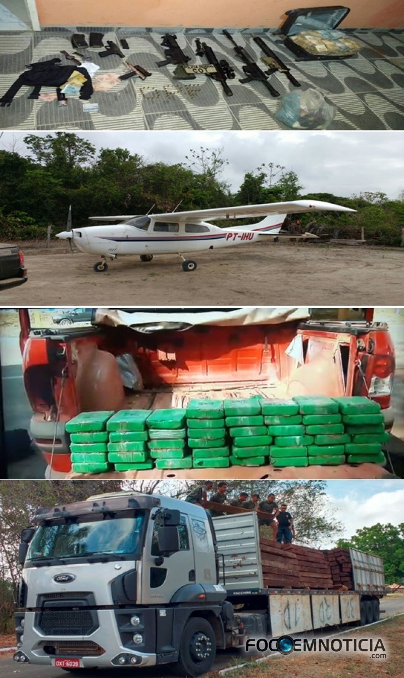 POL&Iacute;CIA FEDERAL DEFLAGRA OPERA&Ccedil;&Atilde;O PARA COMBATER TR&Aacute;FICO DE DROGAS