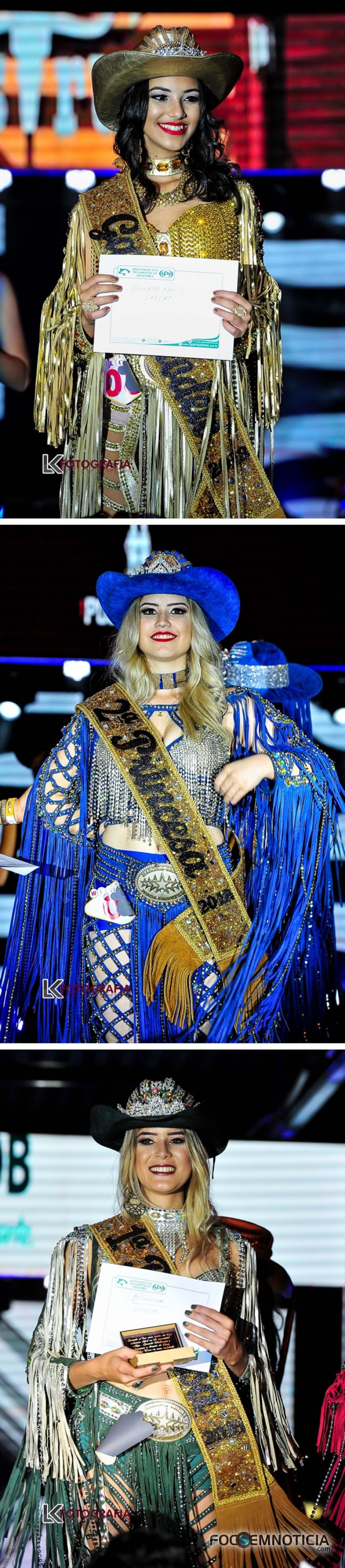 ELEITA A RAINHA DA 35&ordf; EXPOARI EM ARIQUEMES