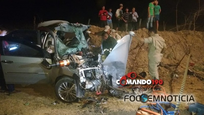 ACIDENTE NA BR - 364 MATA POLICIAL MILITAR E ESPOSA