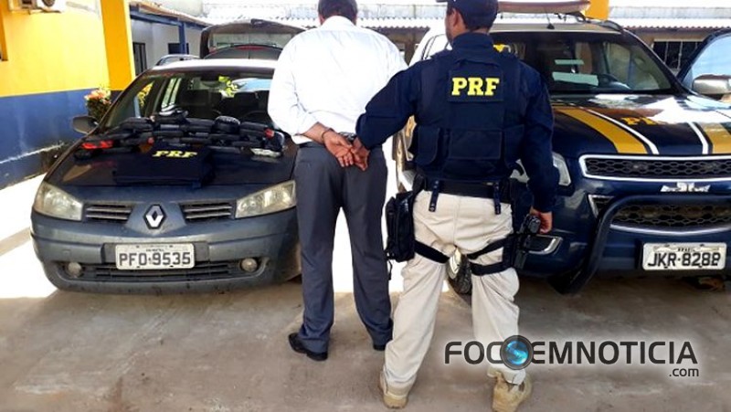 PRF PRENDE ADVOGADO TRANSPORTANDO 18 QUILOS DE COCA&Iacute;NA