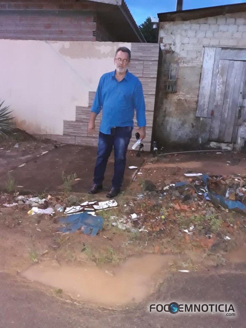 VEREADOR JOS&Eacute; AUGUSTO DIZ QUE VAI PEDIR EXTIN&Ccedil;&Atilde;O DE TAXA COBRADA PELA EMPRESA "&Aacute;GUA DE ARIQUEMES"